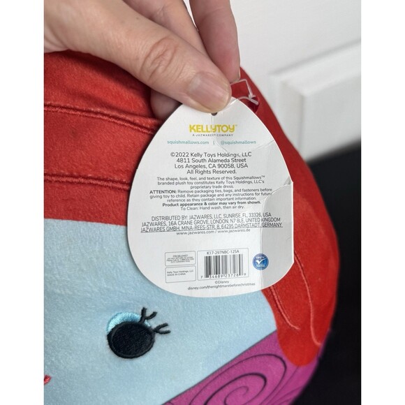 NWT Squishmallows Original 13” Plush Sally Nightmare Before Christmas - Picture 4 of 5